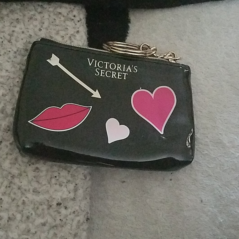 Victoria's secret wallet keychain